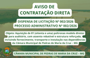AVISO DE CONTRATAÇÃO DIRETA