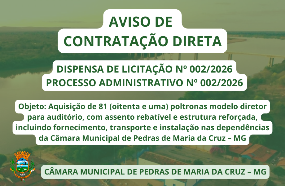 AVISO DE CONTRATAÇÃO DIRETA